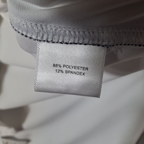 Peter Millar Sun Comfort Shirt Women's M White Lightweight Base Layer 1/4 Zip - Picture 4 of 7